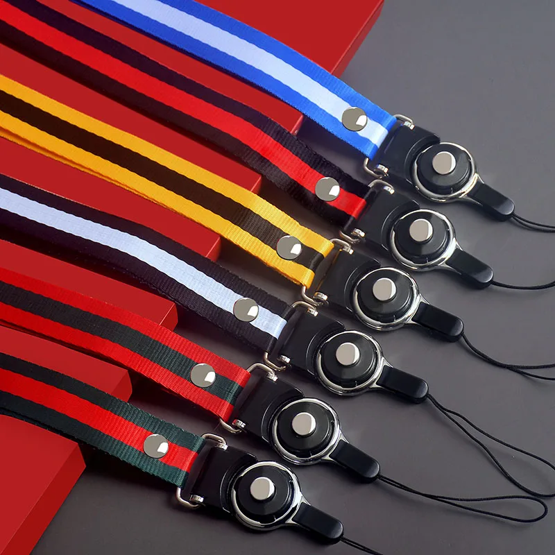 Ремешок для шеи ремешок ключей удостоверения личности держатель