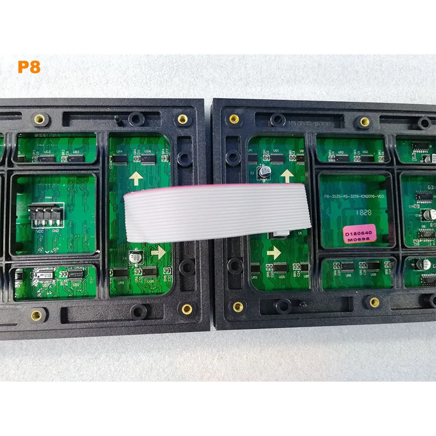 

Well packed Outdoor full color P8 module 256*128mm pantalla led matrix display HUB75 512*512mm 1/4S advertising billboard panel