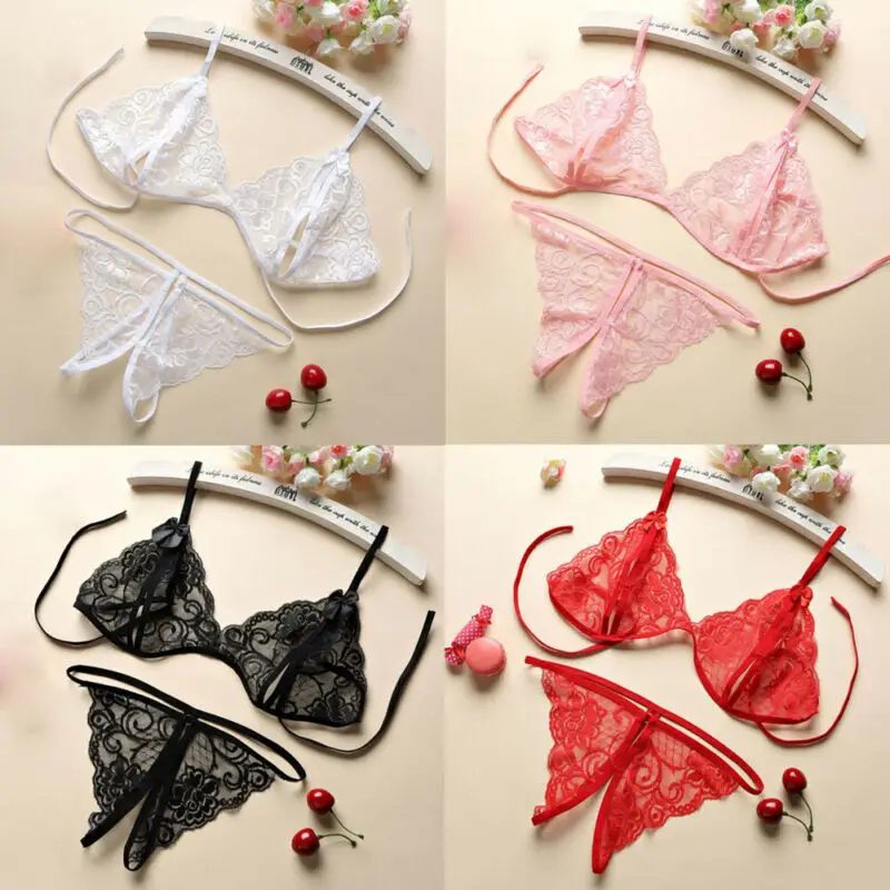 Женские сексуальные экзотические комплекты 2019 кружевное Прозрачное нижнее