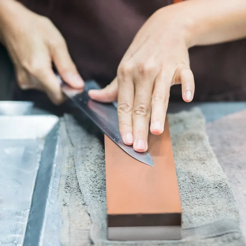 400 #1500 # двухсторонний Профессиональный точильный камень ножи кухонные