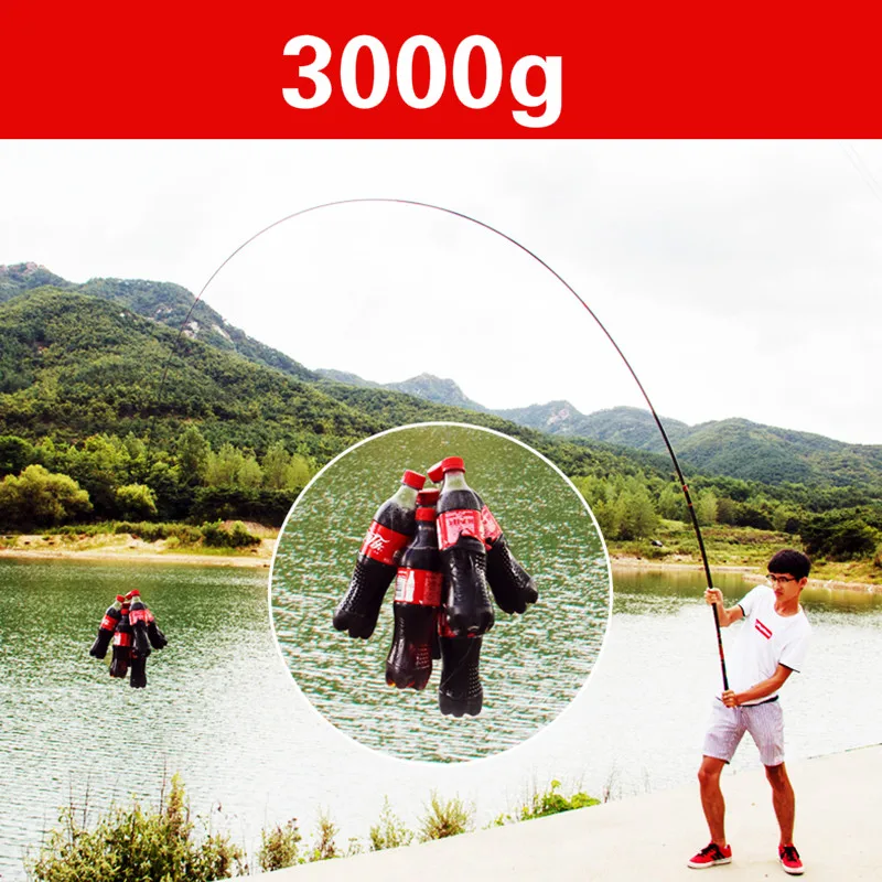 3.6m-7.2m Hand Rod Super Hard Taiwan Fishing Olta Black Pit Spinning Pole Vara De Pesca Fishing Gear Carp Fishing Canne enlarge