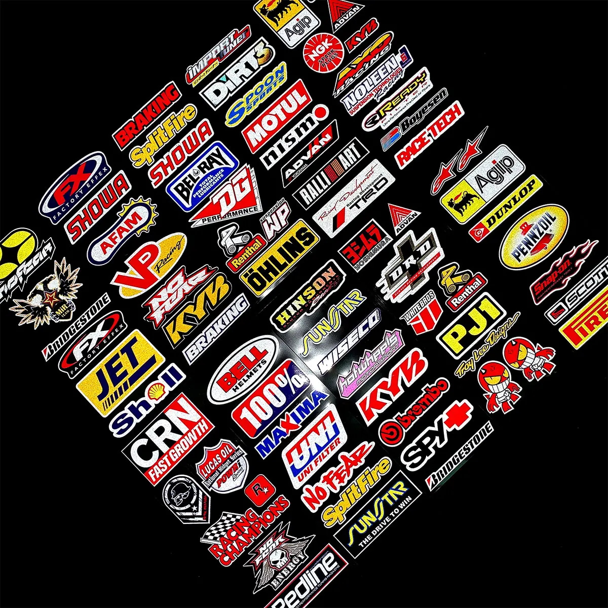 Светоотражающая боковая полоса для мотоцикла 3 комплекта наклейка на