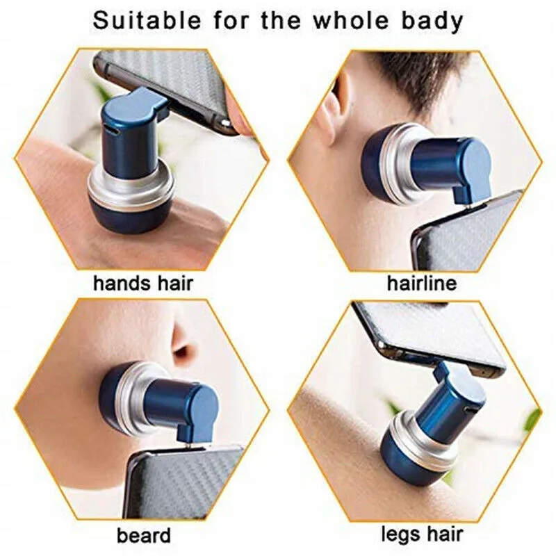 Электробритва для мужчин креативный портативный триммер с зарядкой от USB