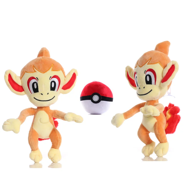 

20-28 см аниме Покемон Смоки полито плюшевые игрушки кавайный стиль украшение комнаты куклы мягкие игрушки подарки для детей