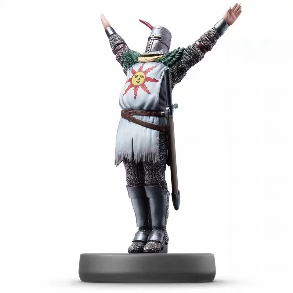 1 шт. Dark Souls NFC из Amiibo Sun Warrior слойер фигурка ПВХ Коллекция Модель и NFC карта Монета