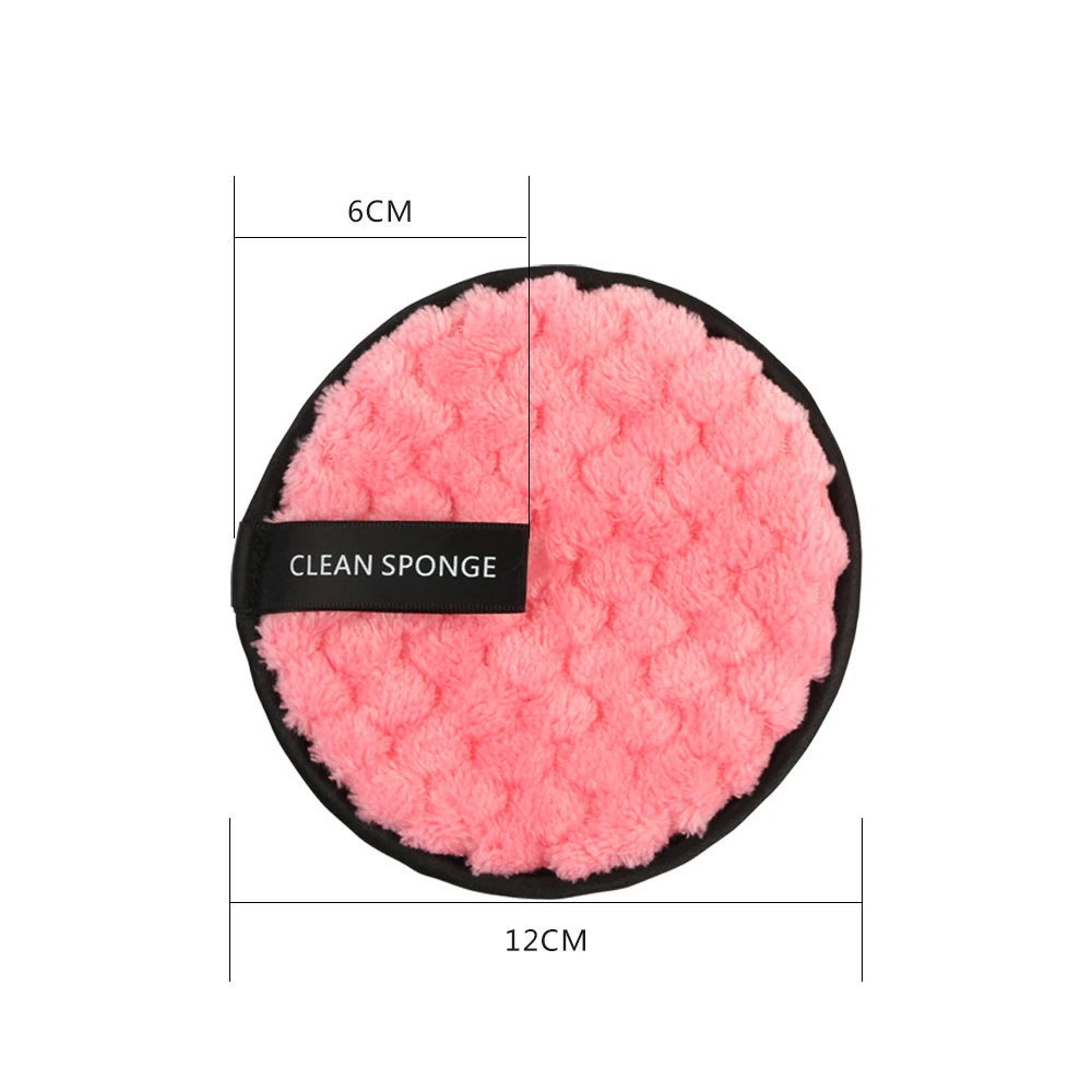 3 шт средство для снятия макияжа с накладками из микрофибры многоразовый уход за