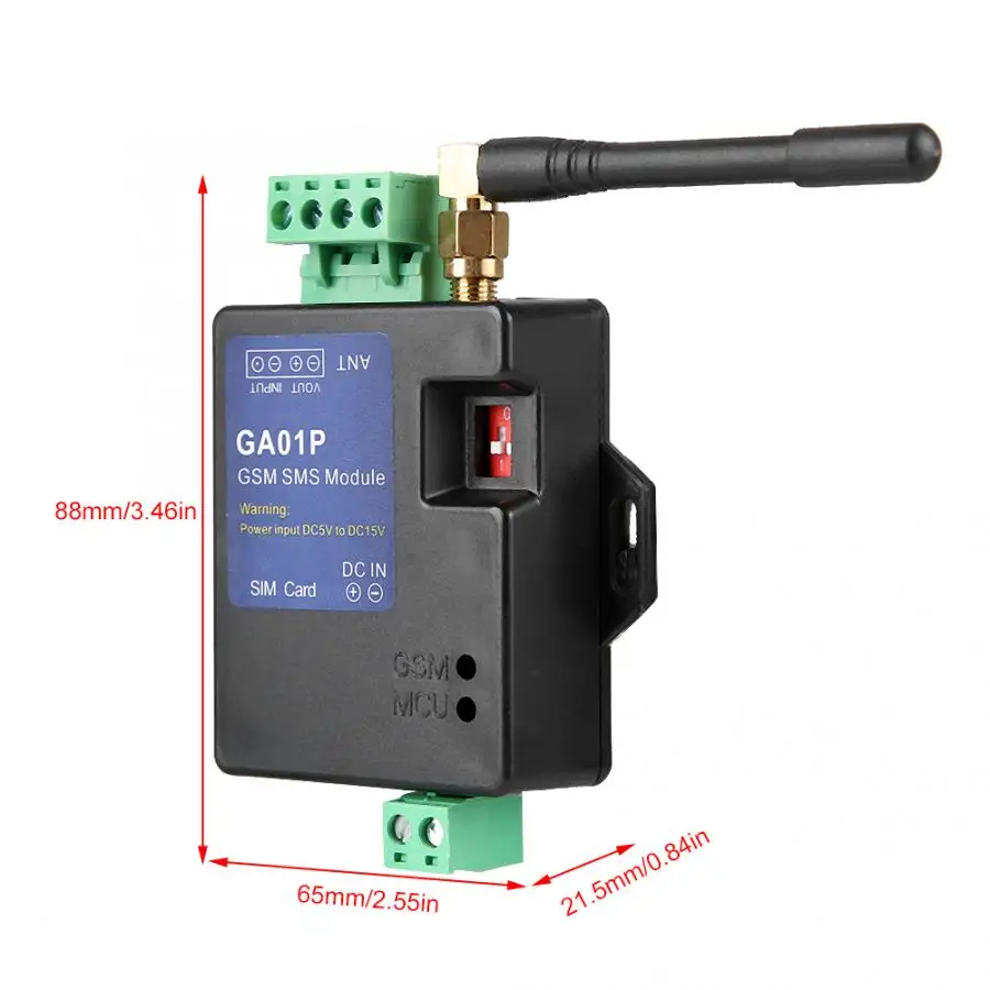GA01P GSM мини умный пульт дистанционного питания аварийный сигнал SMS вызов сигнализация безопасности