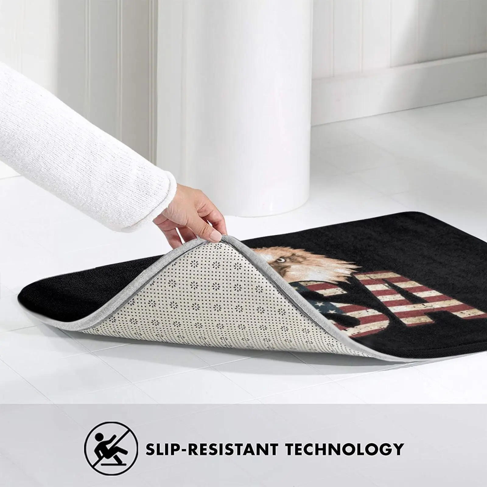 С изображением американского флага Орел патриотические 4th Of July коврик с рисунком