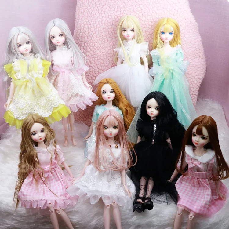 

Free shipping 29cm cheap blyth bjd doll cosmetic diy reborn doll gift doll with clothes and shoes Christmas birthday gift