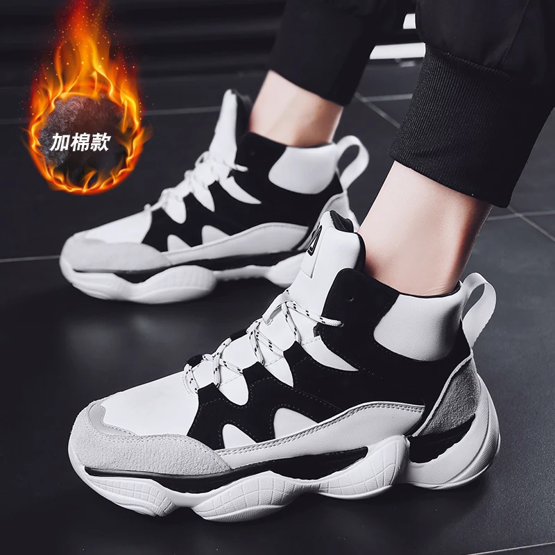 Super Warm Winter Men Boots High Quality Autumn Snow Male Waterproof Soft pu Leather Shoes Ankle | Обувь