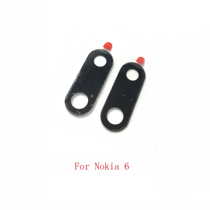 Стеклянная задняя камера для Nokia 5 6 8 2 шт. чехол задней камеры сменные детали с