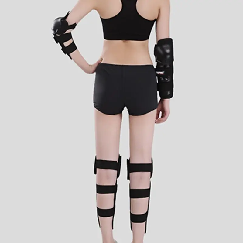 PROPRO 4 шт./компл. уличные Налокотники и наколенники протектор Pe + Eva Взрослый