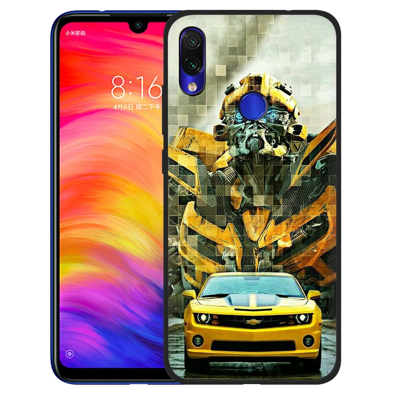 B11 EWAU Трансформеры Темный Луны силиконовый чехол для телефона для Xiaomi Redmi 4A 4X5 6 7 A Plus K20 Pro S2 GO 8A - Цвет: B11