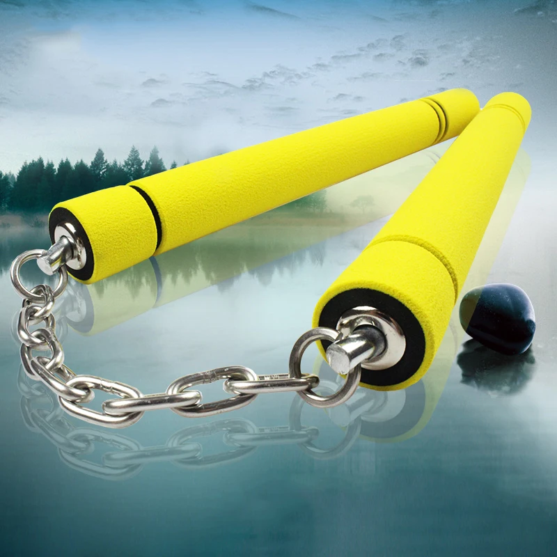 Nunchakus Защитная форма коврик Китайский кунг-фу палочка боевое искусство крыло Chun Nunchakus