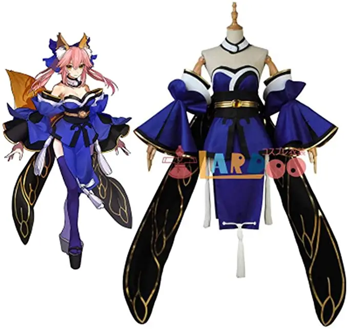 Tamamo No Mae костюм для костюмированной вечеринки Звездный костюм|Аксессуары