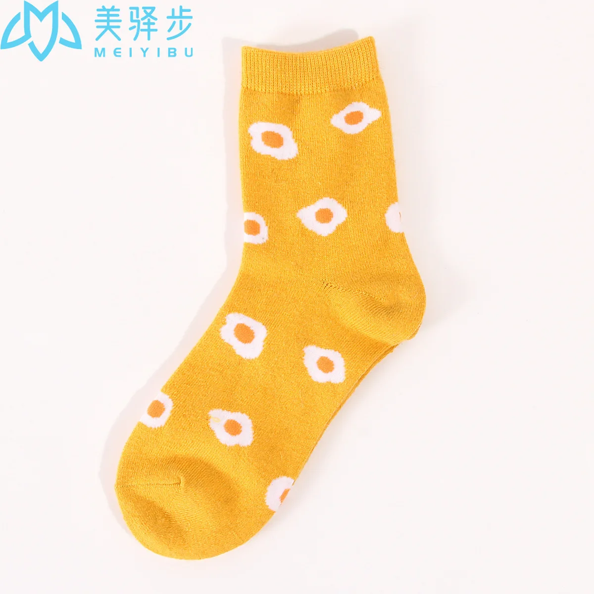 Winter New Soft 12 PAIRS PER SET Carrot Fried Egg Cartoon Comfortable Women's Wool Socks