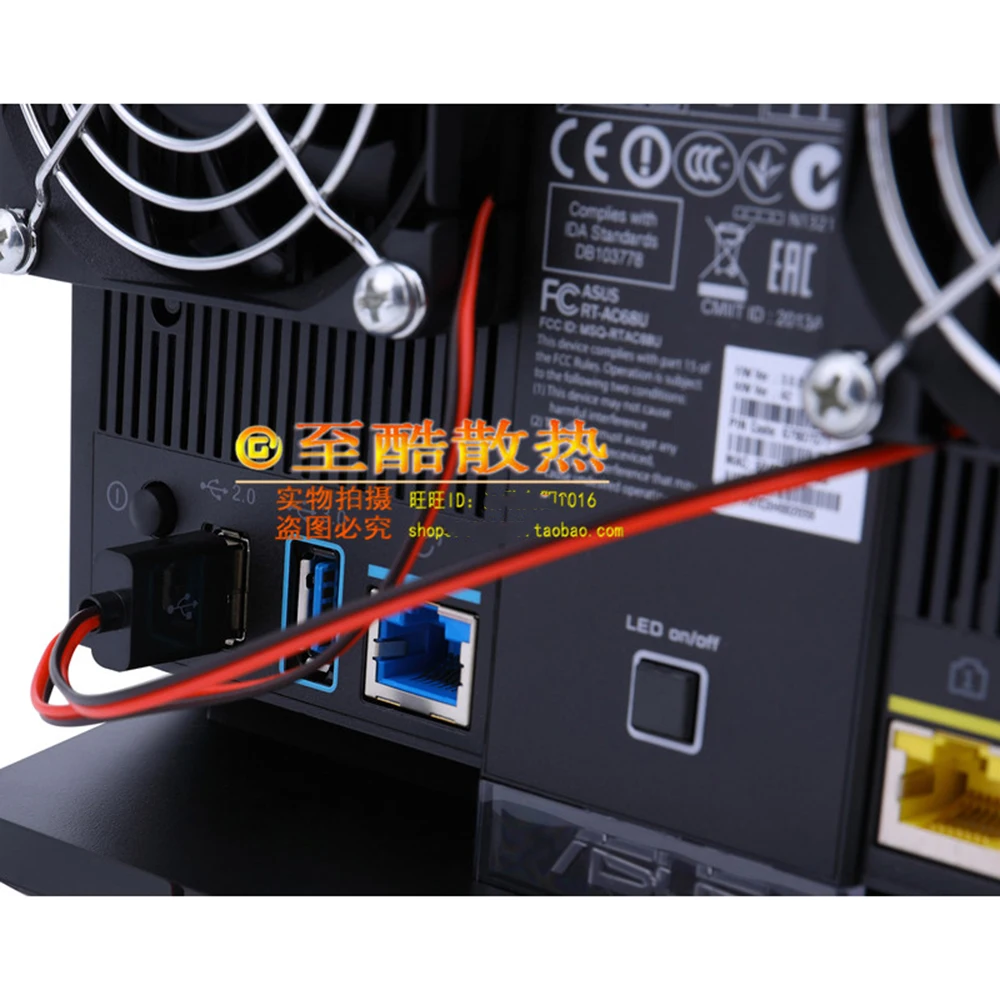 Охлаждающий вентилятор для ASUS RT-AC68U AC86U EX6200 Tengda AC15 USB-вентилятор 70x70x15 мм 5 В 0 2 а |