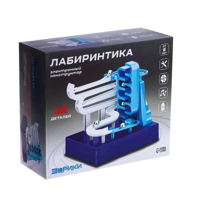 Электронный конструктор Лабиринтика 12 деталей | Игрушки и хобби