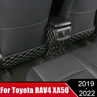 for toyota rav4 rav 4 xa50 2019 2020 2021 2022 mk5 car seat back anti kick mat protection clean pad anti dirty mats accessories