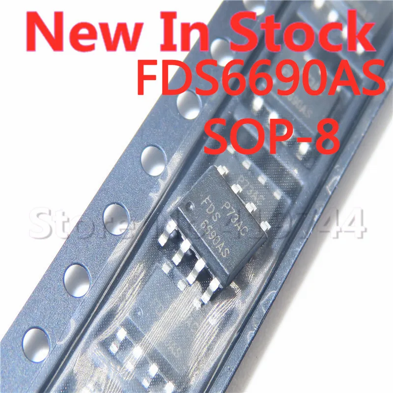 

5PCS/LOT FDS6690AS 6690AS SOP-8 N-channel MOS field effect transistor In Stock new original