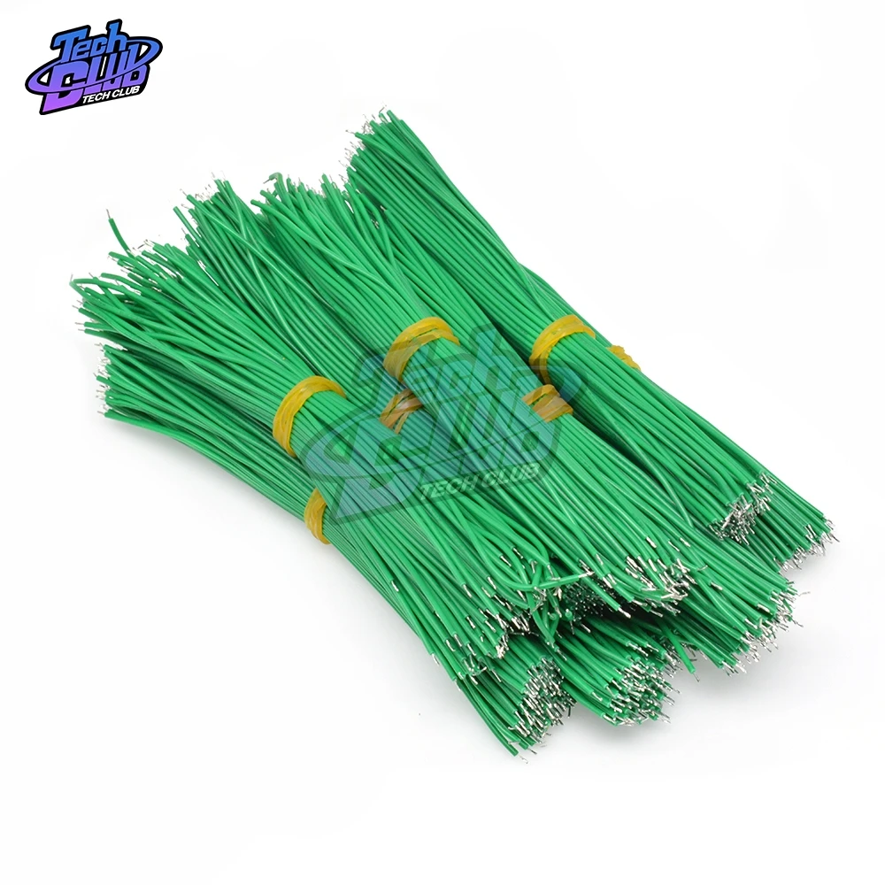 100 шт./лот Оловянная макетная плата кабель для пайки печатных плат 24AWG 8 см