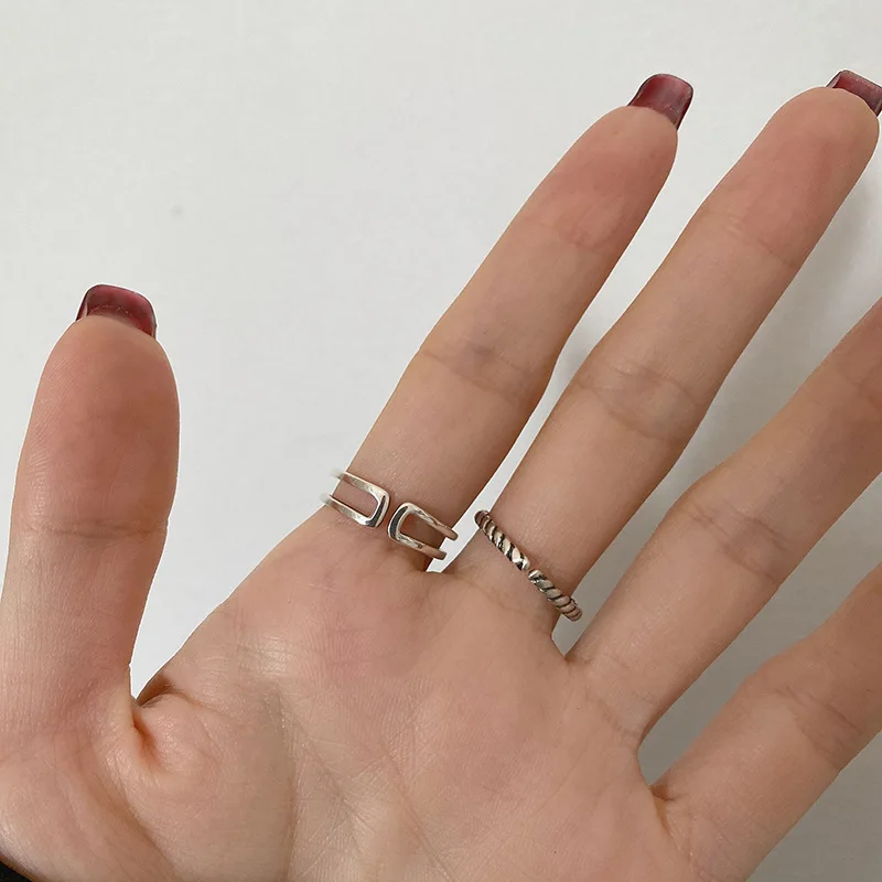 925 стерлингового серебра ювелирные изделия регулируемый Размеры в форме сердца