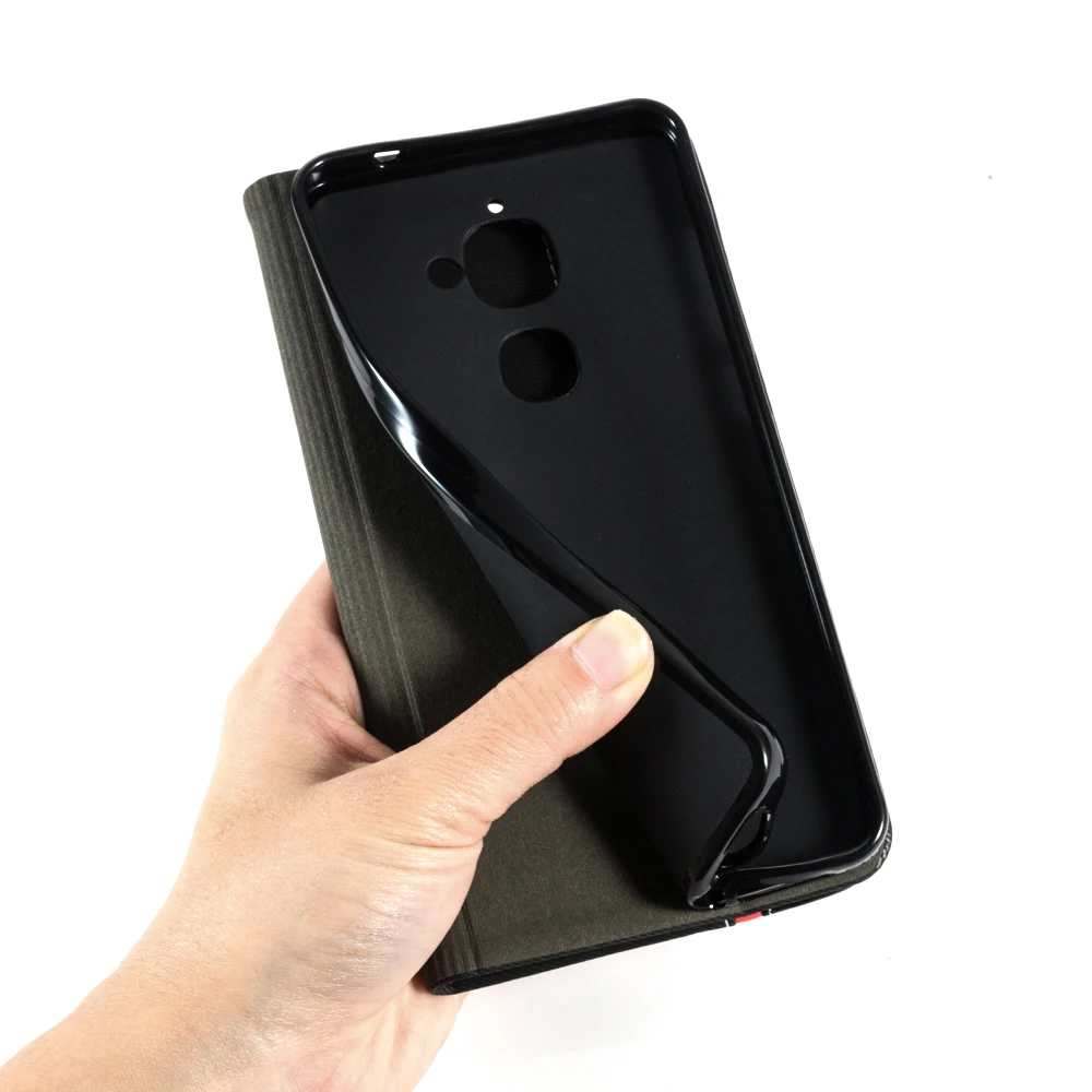 Деловой чехол-книжка для LeTV LeEco Le 2 роскошный кожаный с бумажником Eco S3 Pro Мягкая