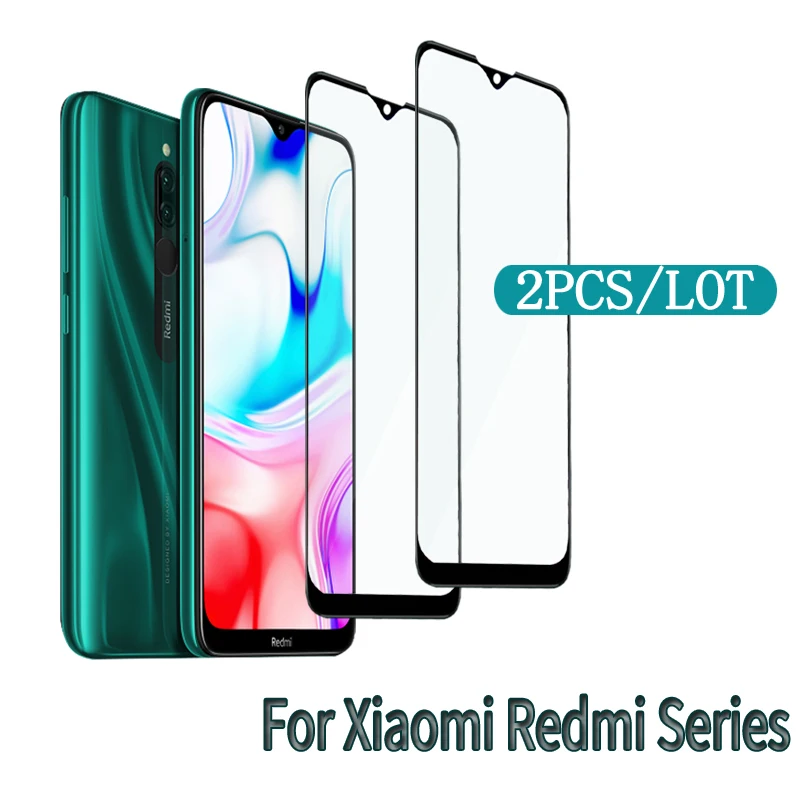 2 предмета в комплекте для Xiaomi Redmi 5 6 6a 7a 8 8a Pro Plus Экран полное покрытие защитная