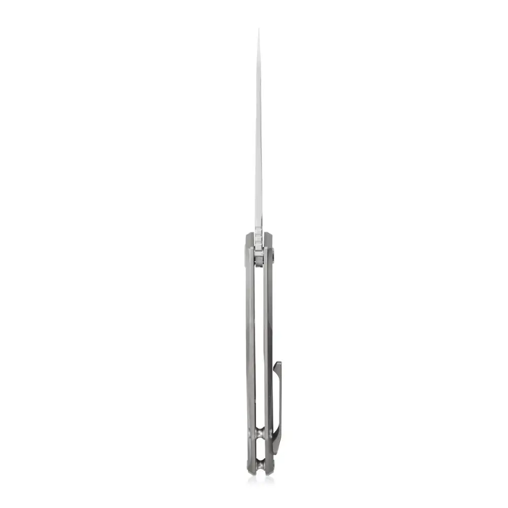 KUBEY KU235TI складной нож для повседневного использования D2 лезвие с Mo-titanium покрытием титановая ручка с отделанной камнями наружные карманные ножи