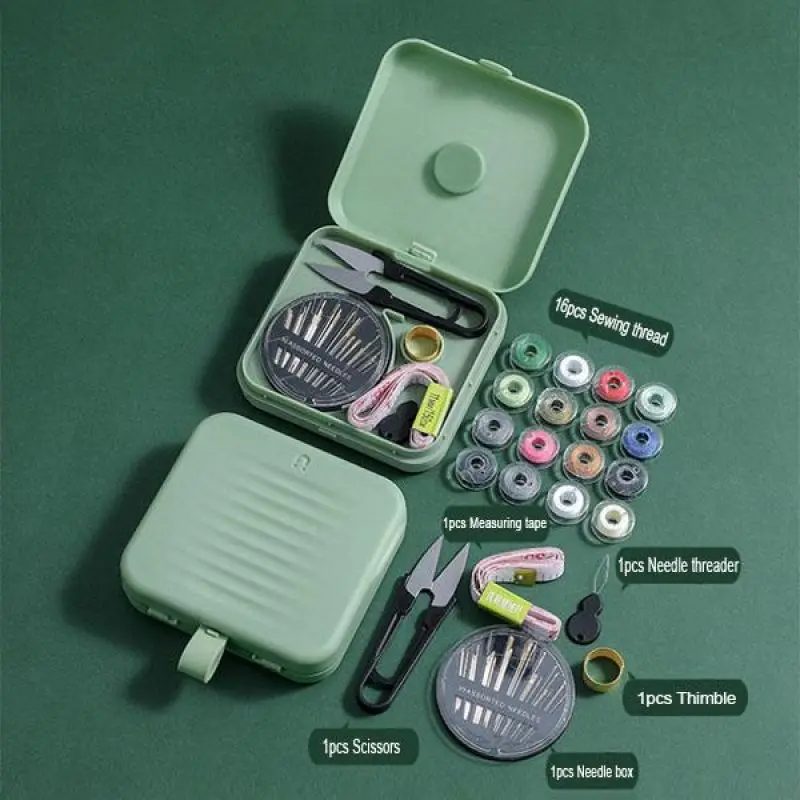 Дорожная домашняя маленькая Магнитная коробка для шитья сделай сам