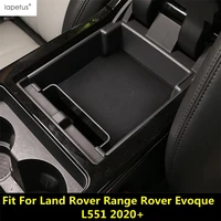 center control storage box gap plate container holder cover for land rover range rover evoque l551 2020 2021 2022 plastic
