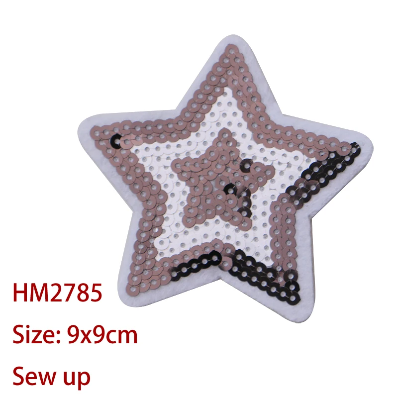 Цветные полые звезды блестки Иконка вышивка аппликация нашивки для кавайной