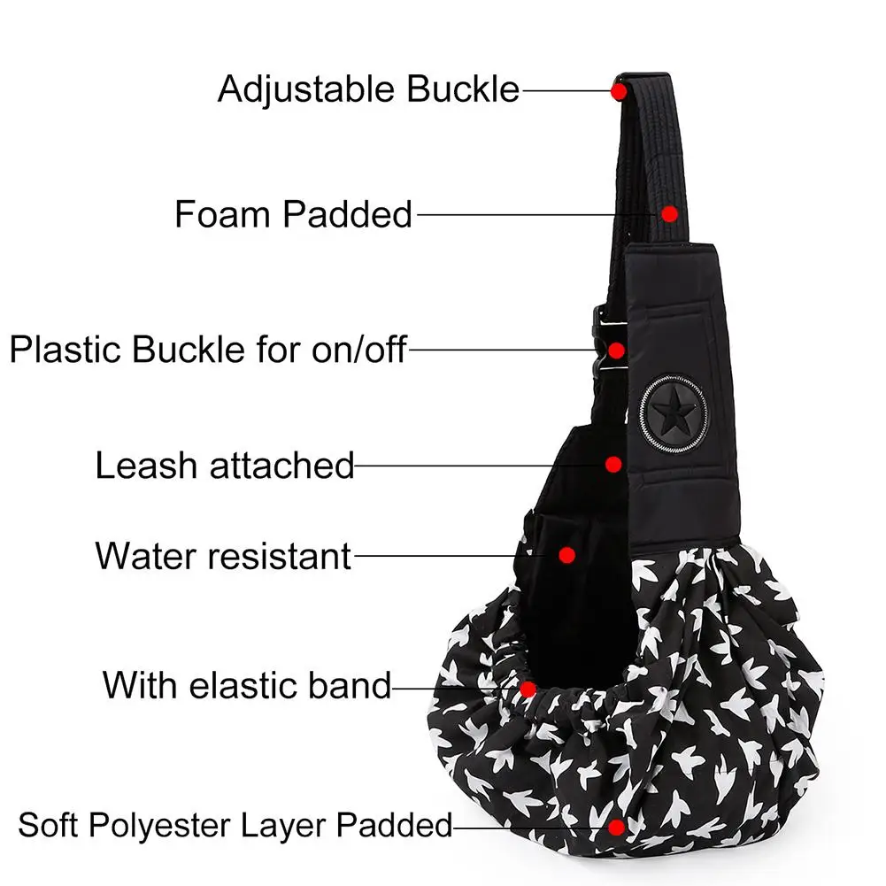 Портативный рюкзак сумка переноска на одно плечо для домашних животных кошек