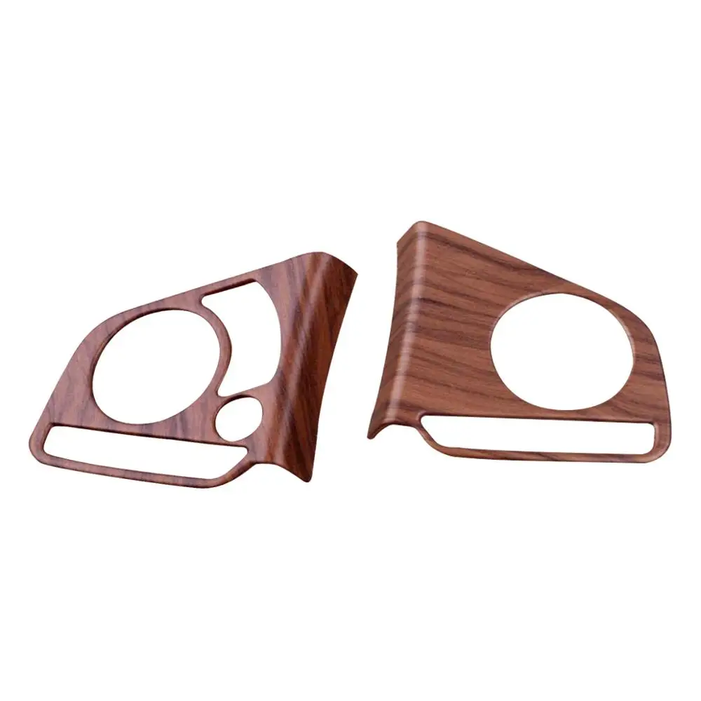Накладка на руль из персикового дерева 2 шт. накладка кнопка для ключа рамка