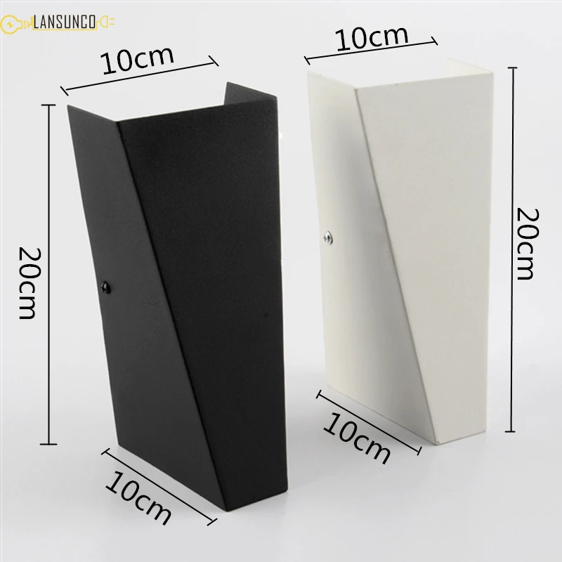 

Modern Wall Lamp Creative LED Wall Lights Geometric Simple Wandlamp For Bedroom Corridor Kitchen Iron Applique Murale Luminaire