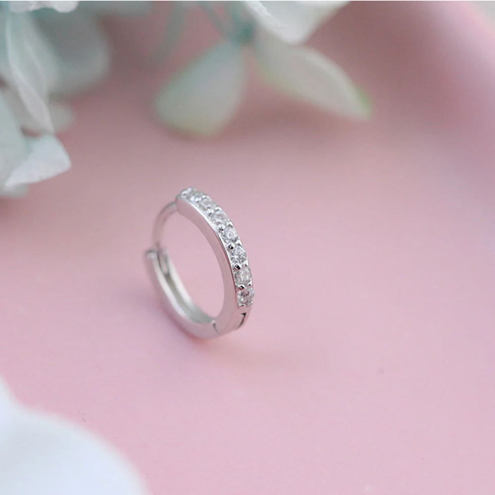

New Fashion Elegant Round Hoop Earrings Women Hand-Made Accessories Jewelry Gifts