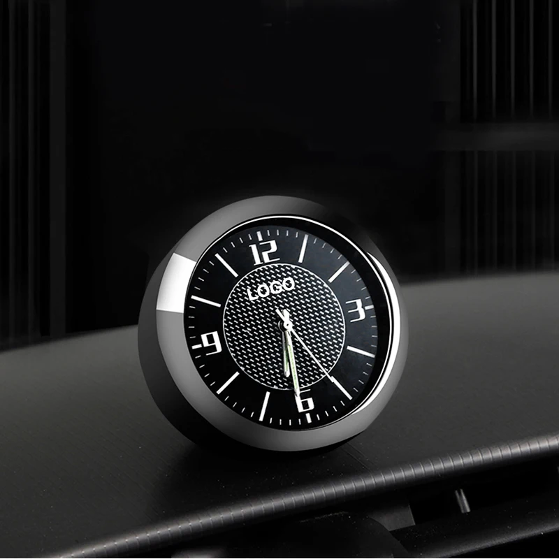 Цифровые часы с логотипом Toyota украшения для приборной панели Corolla Vios Reiz RAV4 Avensis CHR