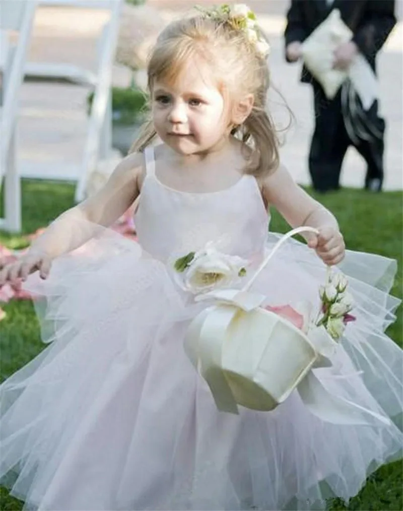 Платье с цветочным узором ручной работы для Девочек Пышные фатиновые платья