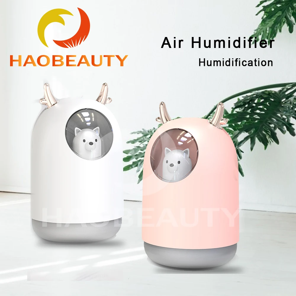 Увлажнитель воздуха HaoBeauty компактный увлажняющий ароматизатор для дома