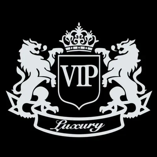 

Двойная Корона Льва VIP Буква Мотоцикл Украшение Автомобиля Светоотражающая Наклейка Автомобильные Аксессуары