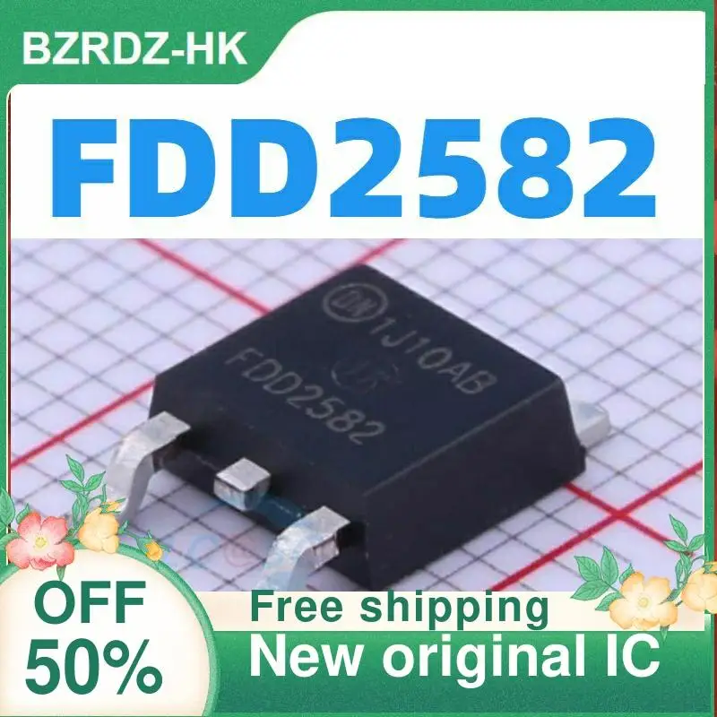 

1-20 шт. FDD2582 MOS 21A150V TO-252 новый оригинальный IC