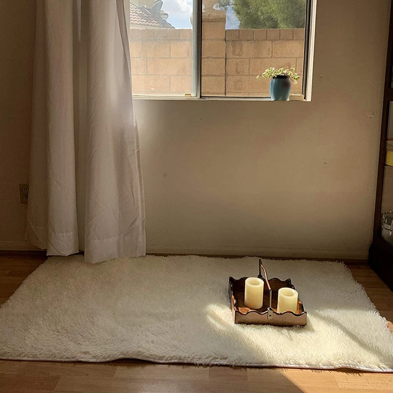 Удобная мягкая и пушистая коврики для Гостиная Спальня Обеденная гладкой
