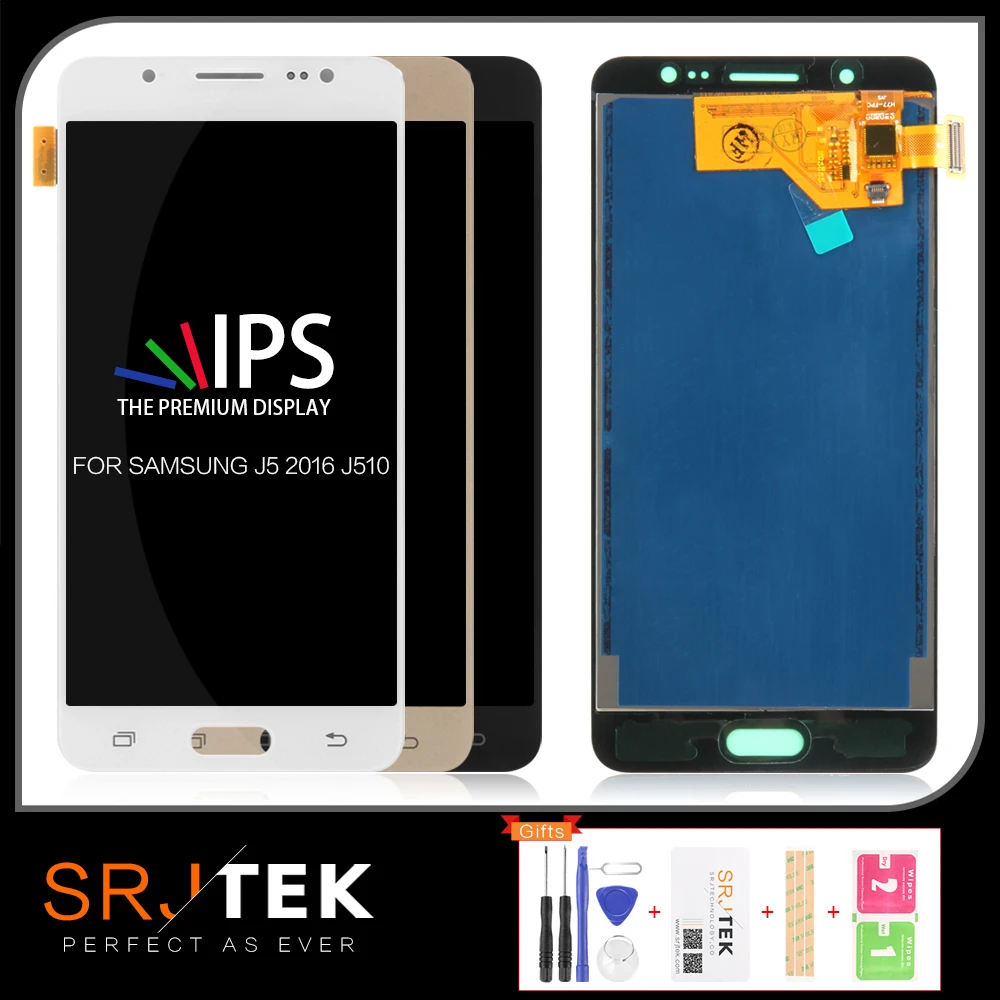 TFT ЖК-дисплей с дигитайзером тачскрина в сборе может регулироваться для Samsung Galaxy J5