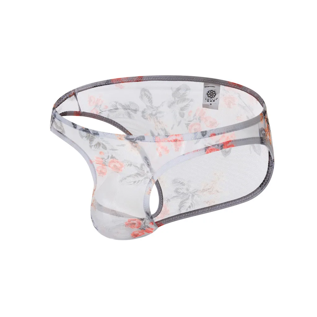 Сексуальное нижнее белье для геев мужское с цветочным рисунком | Тематическая