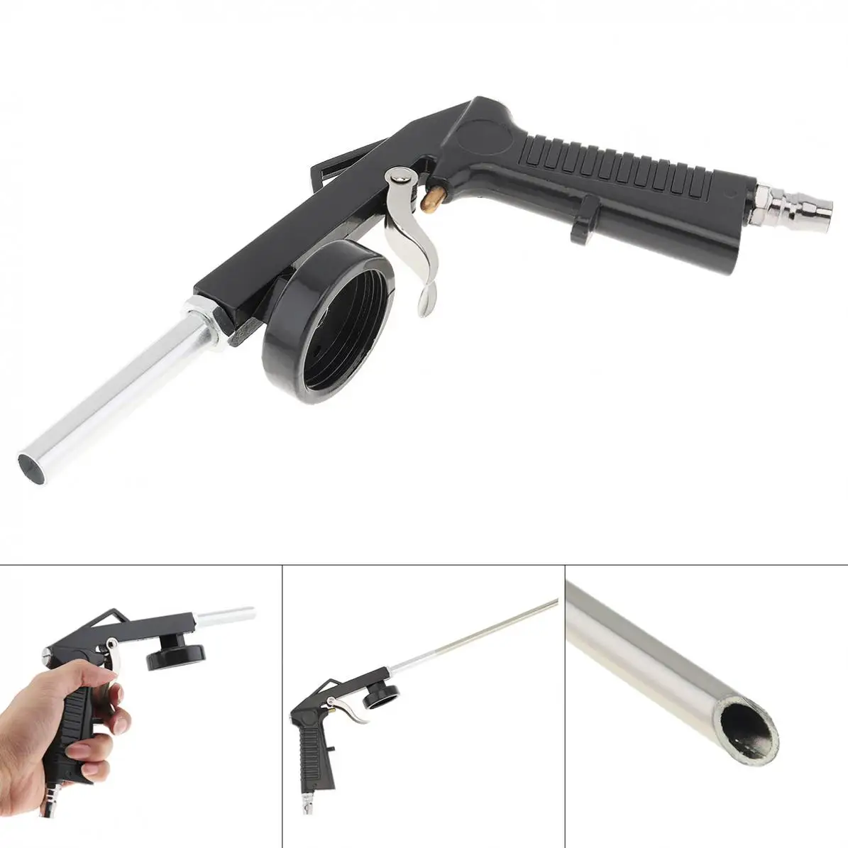 Универсальный серый автомобильный пневматический пистолет-распылитель TORO шасси