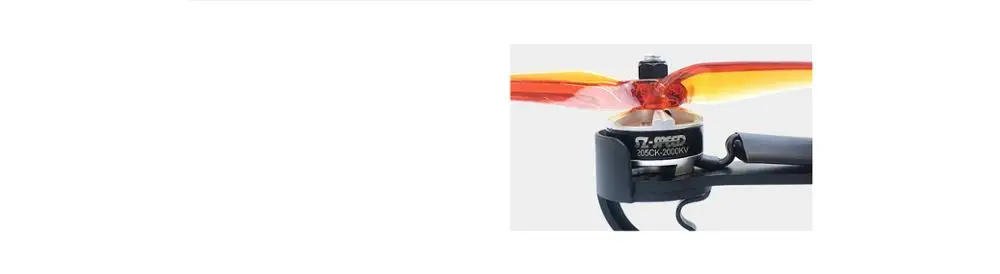 Радиоуправляемый Дрон Wolf QAV210 FPV с мини камерой Pix 120 км/ч HD передача изображения в