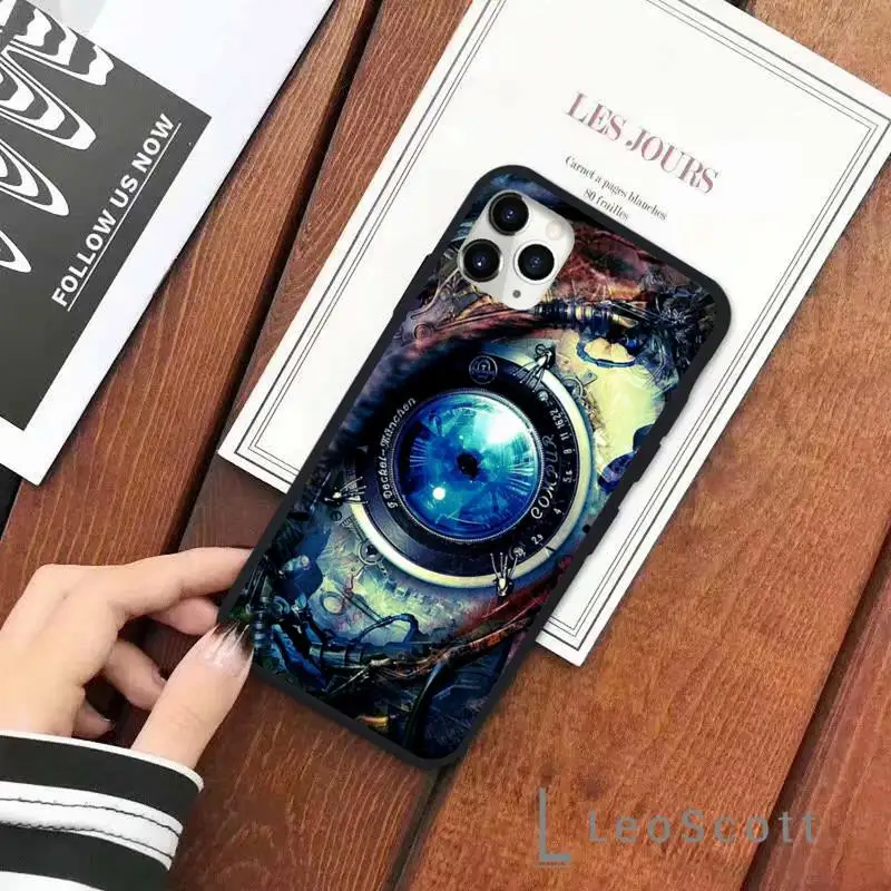 

Steampunk Phone Cases for iPhone 11 12 pro XS MAX 8 7 6 6S Plus X 5S SE 2020 XR Soft Silicone Shell Cover Funda