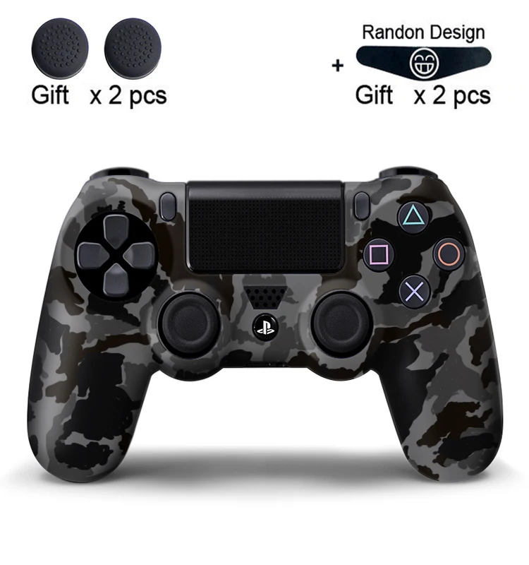 Данные лягушка камуфляж силиконовый резиновый гель кожа для sony PS4 Slim/Pro контроллер Обложка защитный чехол для PS4 беспроводной контроллер