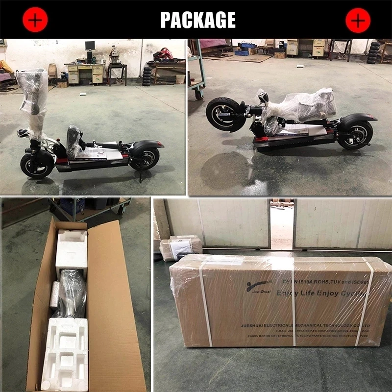 

1000W Power Single Motor Drive Electric Scooter Max Speed 50KM/H E Scooter Folding 70KM Long Range 48V 26A With Seat EU/US Stock