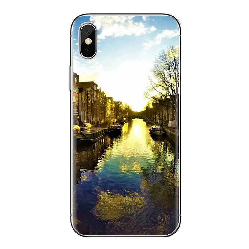 Travelling Amsterdam The Netherlands Mobile Phone Cover For Xiaomi Redmi 4 3 3S Pro Mi3 Mi4 Mi4i Mi4C Mi5 Mi5S Mi Max Note 2 |